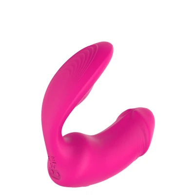 Afbeelding van Dubbele Vibrator in Penis Vorm Roze