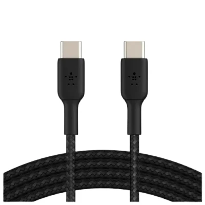 Afbeelding van Belkin Boost Charge USB C Gevlochten Kabel 1 Meter Zwart