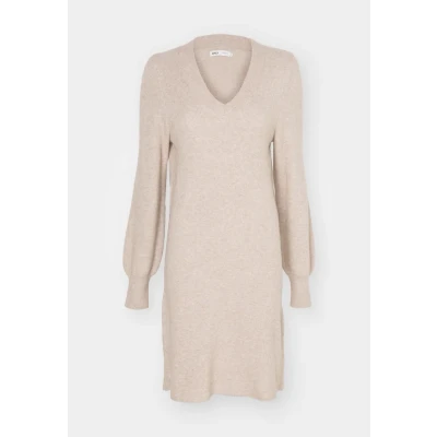 Afbeelding van ONLY ONLKATIA LS V NECK DRESS KNT NCA Dames Jurk Maat XS