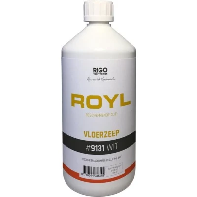 Afbeelding van Rigostep Royl Vloerzeep Wit 1liter
