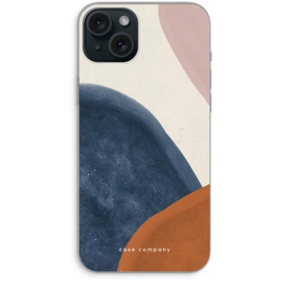Afbeelding van Case Company® hoesje geschikt voor iPhone 15 Plus Geo #1 Soft Cover Telefoonhoesje Bescherming aan alle Kanten en Schermrand