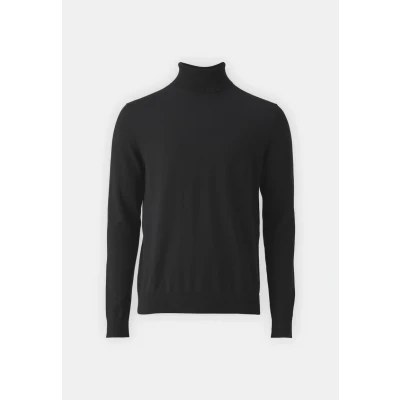 Afbeelding van Selected Homme Slhberg ROLL NECK NOOS Trui, Heren, Maat: Medium, Black