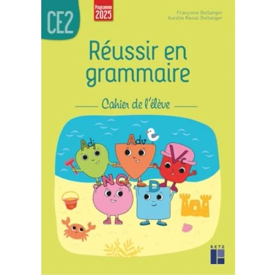 Afbeelding van REUSSIR EN GRAMMAIRE CE2 CAHIER DE L&#039;ELEVE