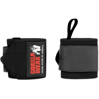 Afbeelding van Gorilla Wear Wrist Wraps Pro Fitness Handschoenen Krachttraining Crossfit Zwart