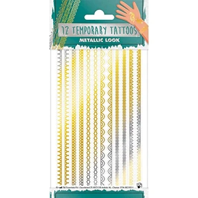 Afbeelding van Funny Products Tattoos Metallic Summer I (Bands)