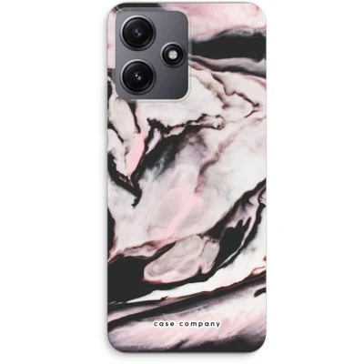 Afbeelding van Case Company® hoesje geschikt voor Xiaomi Redmi 12 Roze stroom Soft Cover Telefoonhoesje Bescherming aan alle Kanten en Schermrand