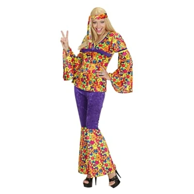 Afbeelding van &quot;Hippie outfit voor vrouwen Verkleedkleding Small&quot;