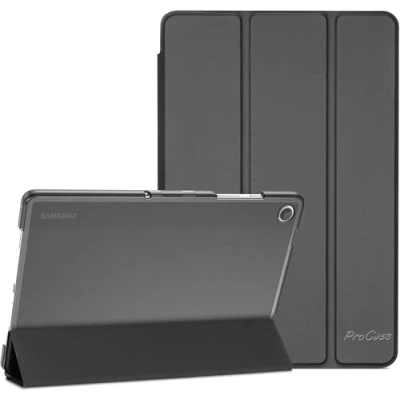 Afbeelding van ProCase Hoes voor Samsung Galaxy Tab A9+/A9 Plus 11 inch 2023 (SM X210), drievoudige beschermhoes dun en licht, met doorschijnende matte achterkant,