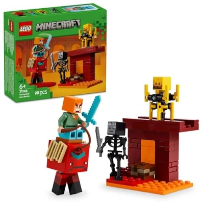 Image de LEGO® Minecraft® 21266 la bataille de lave du Nether