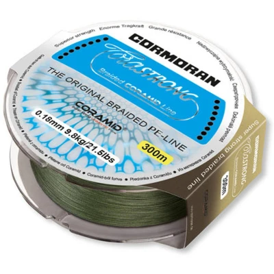 Afbeelding van Cormoran Corastrong green 0.23mm 13,5kg 300m Gevlochten lijn