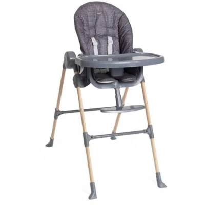 Image de Chaise haute Polly Essential 0/3 ans Gris Coal