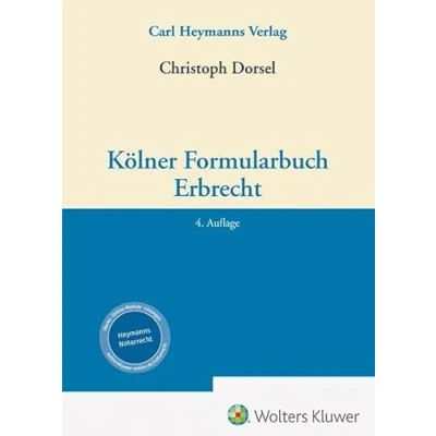 Afbeelding van Kölner Formularbuch Erbrecht