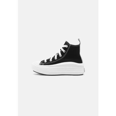 Afbeelding van Converse Chuck Taylor ALL STAR MOVE Color POP Sneakers hoog voor kinderen, Maat: 31, Black/pink salt/white Textiel