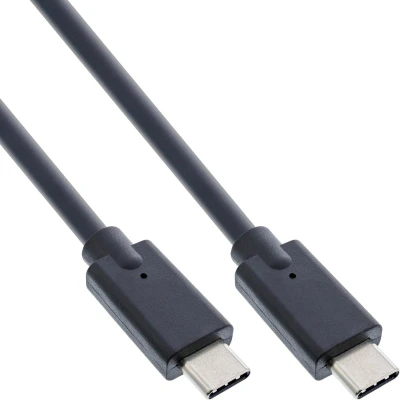 Afbeelding van InLine 35707A, 0,3 m, USB C, 3.2 Gen 2 (3.1 2), 20 Gbit/s, Zwart