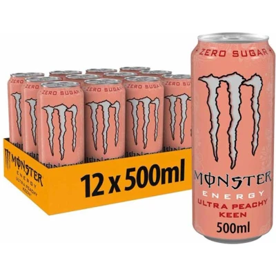 Afbeelding van Monster Energy Ultra 12x 500ml Peachy Keen