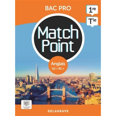 Image de Match Point Anglais 1re, Tle Bac Pro (2023) Pochette élève
