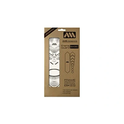 Afbeelding van All Mountain Style AMSFG1CLAP Basic honingraat framebescherming met hoge veerkracht, beschermt je fiets tegen krassen en stoten, helder/pe