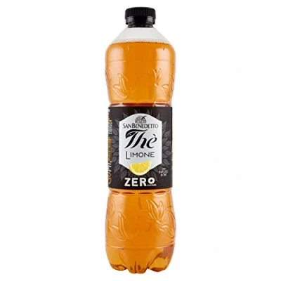 Afbeelding van San Benedetto The&#039; Citroen PET ijsthee, 1,5 l, verfrissende thee, 12 stuks