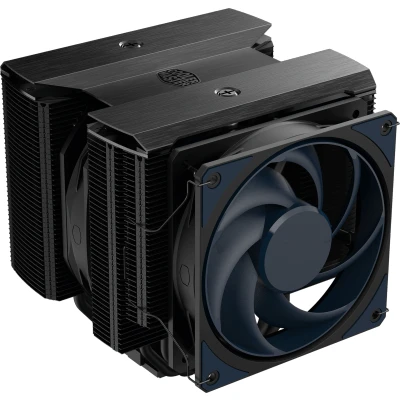 Afbeelding van Cooler Master MasterAir MA824 Stealth Koeler voor processor 1550 omw/min. 30 dBA (voor: Intel LGA 1700, 1200, 115X AMD AM5, AM4 4 Pin (PWM) zwart
