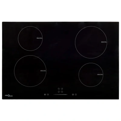 Afbeelding van Inductiekookplaat 4 zones aanraakbediening 7000 W 77 cm glas
