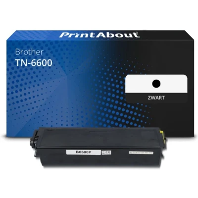 Afbeelding van Huismerk Brother TN 6600 Toner Zwart Hoge capaciteit