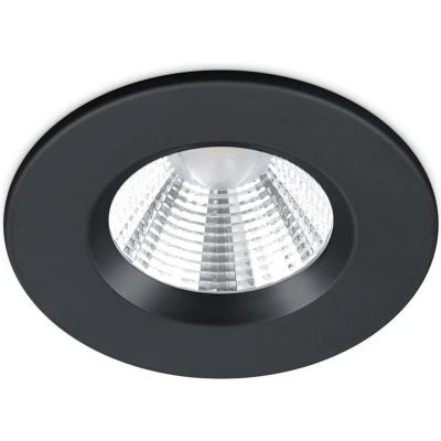 Afbeelding van TRIO ZAGROS Inbouwspots Zwart mat incl. 1x SMD 5W