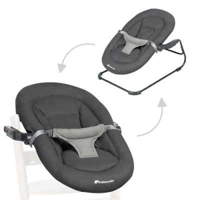 Afbeelding van Bebeconfort Timba Baby 2 in 1 wipstoel Tinted Graphite