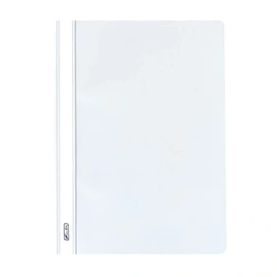 Afbeelding van Herlitz 975433 A4 mappen van PP met transparant deksel aan de voorkant, 10 stuks, rood, A4, wit