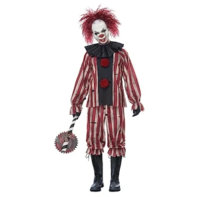 Afbeelding van Vegaoo Demonische clown kostuum voor volwassenen