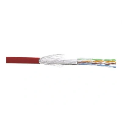 Image de InLine Câble en vrac 100 m SFTP CAT 5e bloqué rouge