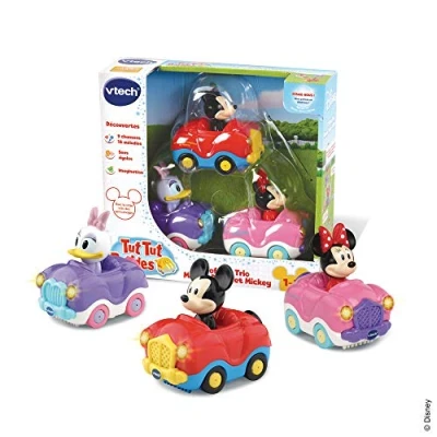 Afbeelding van Voertuig Vtech Minnie / Mickey Trio Box
