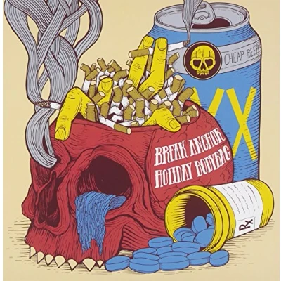 Afbeelding van Break Anchor &amp; Holiday Bodybag Ashtray Monument (7&quot; Vinyl Single) (Limited Edition)