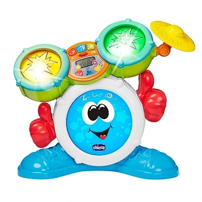 Afbeelding van Chicco Drumstel Rocky Junior 34 X 36 Cm Blauw