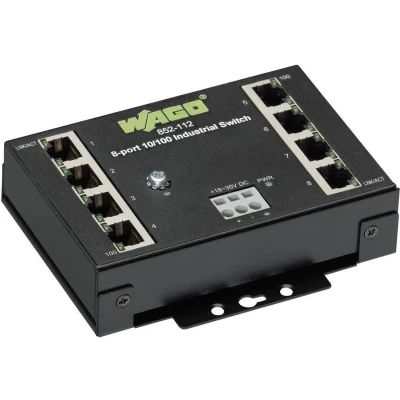 Afbeelding van WAGO Industrial ECO Switch Ethernet 8 poorten