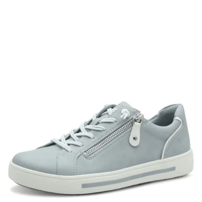 Afbeelding van Jana 8 23660 42 damessneakers, Lichtblauw
