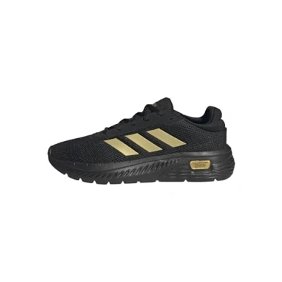 Image de adidas Femme CLOUDFOAM COMFY SHOES, core black/gold met./core black, 38 EU