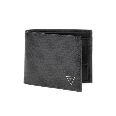 Afbeelding van Guess Vezzola Unisex Portemonnee, Maat: One Size, Black