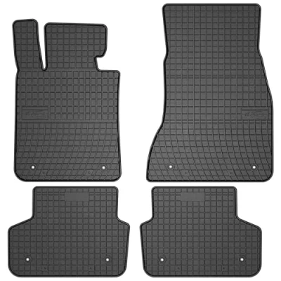 Afbeelding van M MOTOS Rubberen vloermat voor BMW Serie 5 G31 2017 2023, verbeter je reiscomfort met de zwarte antislip mat auto, alle weersomstandigheden, bescherming tegen vuil
