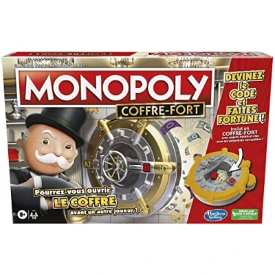 Image de Jeu classique Hasbro Monopoly Coffre fort