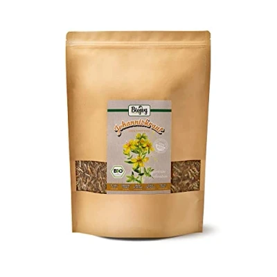 Afbeelding van Biojoy Biologische sint janskruid kruidenthee (750 g), gedroogd en gesneden (Hypericum perforatum)