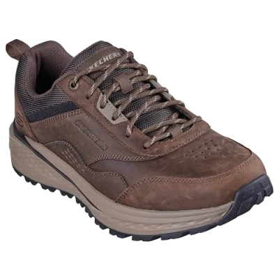 Afbeelding van Skechers Slade Ultra Peralto Heren Sneakers Zwart/Bruin Maat 42