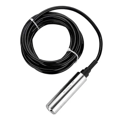 Afbeelding van Vloeistofniveausensor met injectie, type DC24 V, 4 20 mA voor detectie van een bereik 0 tot 5 m