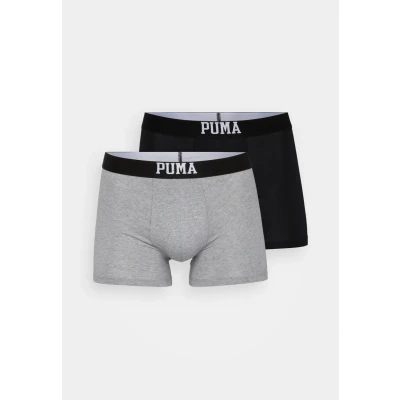 Afbeelding van Puma MEN Embossed LOGO 2 PACK Onderbroeken, Heren, Maat: Small, Black combo