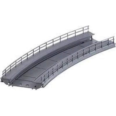 Afbeelding van Märklin 074613 H0 Oprit 1 spoor C rails (met ballastbed)