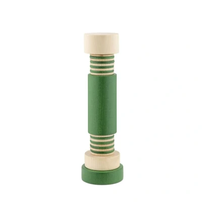 Afbeelding van Alessi Twergi Zout En Pepermolen 25,5 Cm Groen