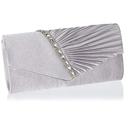 Afbeelding van Damara Elegant strass steen dames avondtas handtas