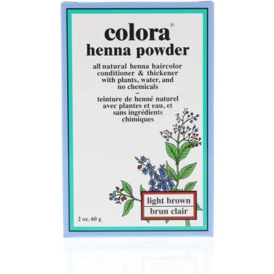 Afbeelding van Colora Henna Kleurpoeder Light Brown 60 gr