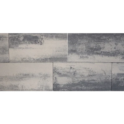 Afbeelding van H2O comfort square 40x80x5 cm nero/grey