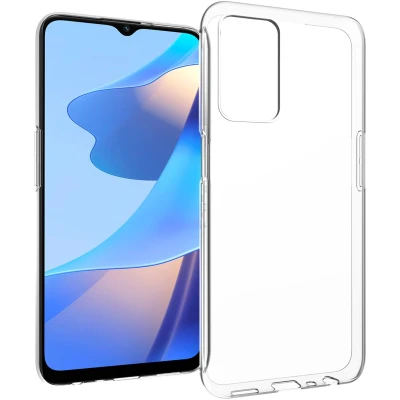 Afbeelding van Accezz Hoesje Geschikt voor Oppo A54s / A16s A16 Siliconen Clear Backcover Transparant