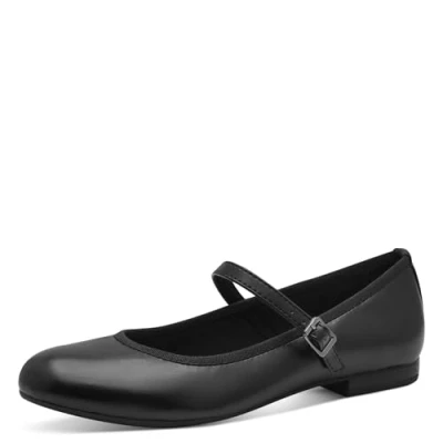 Afbeelding van Marco Tozzi Dames 2 24226 42 ballerina&#039;s voor dames, zwart.